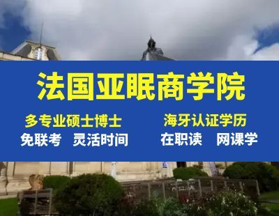 法国亚眠商学院在线博士11月课程